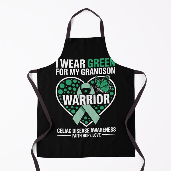 Item preview, I wear Green for my Grandson - Celiac Disease Awareness designed and sold by grounabslaninal.
