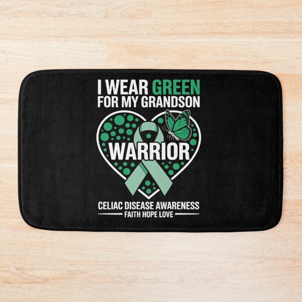 Item preview, I wear Green for my Grandson - Celiac Disease Awareness designed and sold by grounabslaninal.