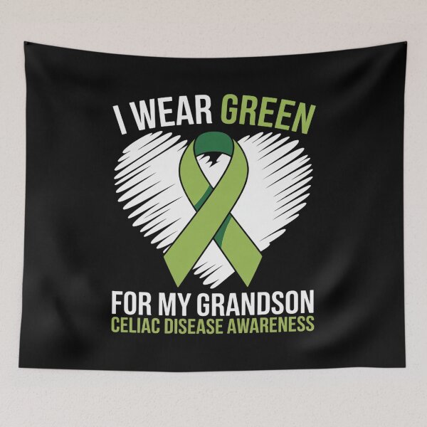 Item preview, I Wear Green For My Grandson Celiac Disease Awareness designed and sold by grounabslaninal.