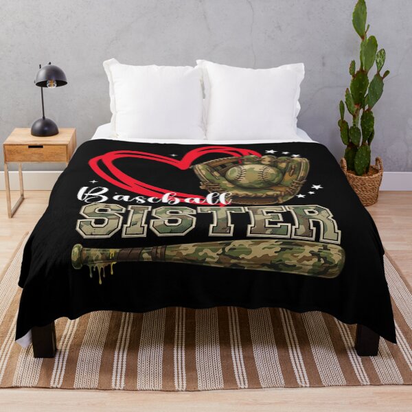 Item preview, Camo Baseball Sister Game Day designed and sold by KIROSALS.