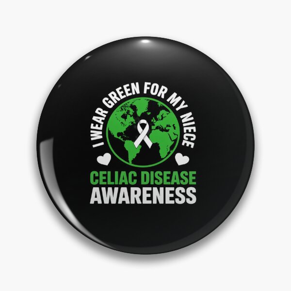 Item preview, I wear GREEN for my NIECE CELIAC DISEASE Awareness designed and sold by grounabslaninal.