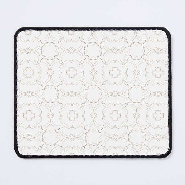 Item preview, Rose Gold Floral Medallion Delicate Elegant Art Print designed and sold by TheWanderingBrain.
