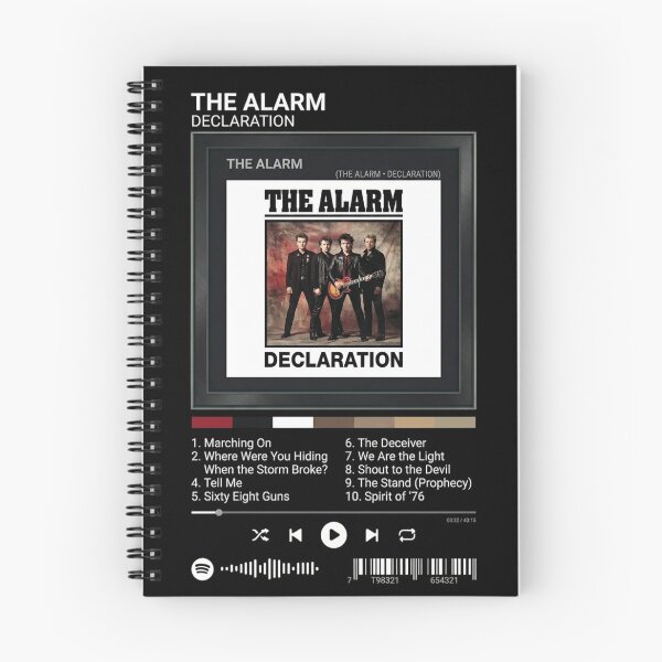 Item preview,  The Alarm Tracklist Music Player Vintage designed and sold by JayceTucker89.