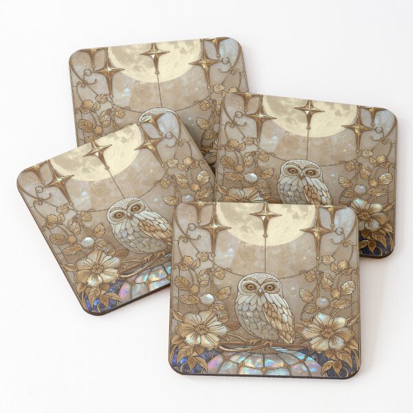 Item preview, Mystic Owl – Moonlight and Celestial Wisdom designed and sold by BriSher.