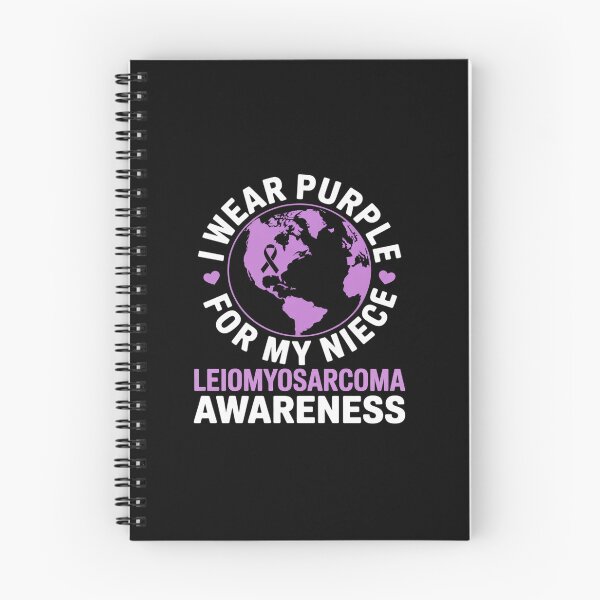 Item preview, I wear PURPLE for my NIECE LEIOMYOSARCOMA Awareness designed and sold by grounabslaninal.