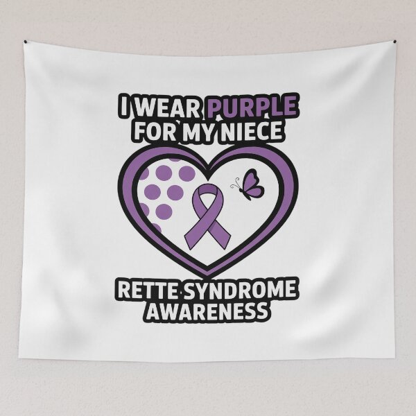 Item preview, I Wear Purple For My Niece Rett Syndrome Awareness designed and sold by grounabslaninal.