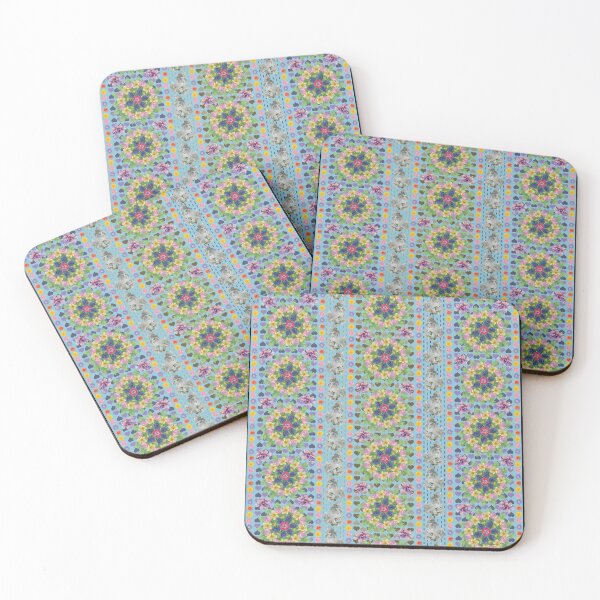 Item preview, Spring Flower Radials & Angels Stripe designed and sold by Digitalmyth's Designs.