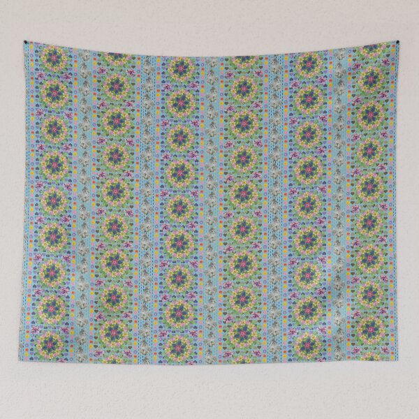 Item preview, Spring Flower Radials & Angels Stripe designed and sold by Digitalmyth's Designs.