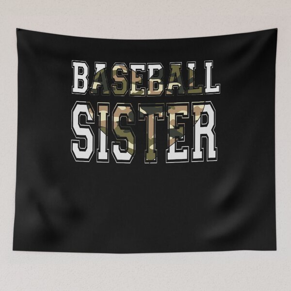 Item preview, Camo Baseball Sister Heart Style designed and sold by KIROSALS.