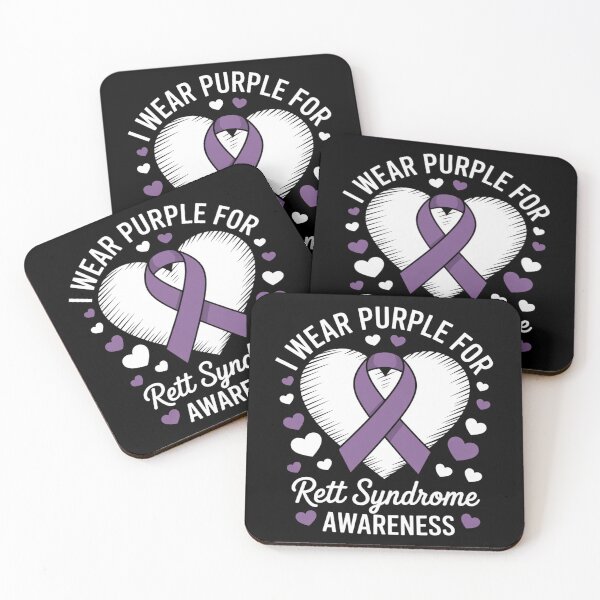 Item preview, I Wear Purple For Rett Syndrome Awareness designed and sold by grounabslaninal.