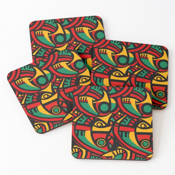 Item preview, Colorful Afrocentric Fabric designed and sold by laExpose.