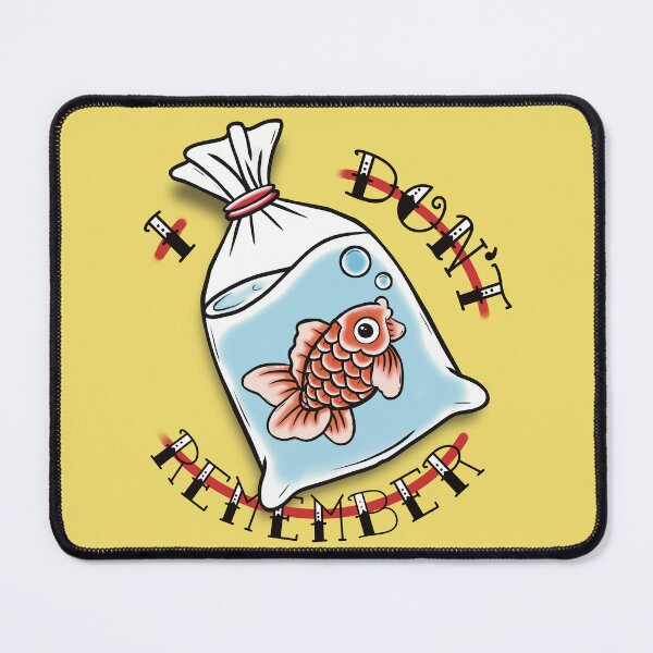 Item preview, Memory of a goldfish designed and sold by Wakeandmake1.