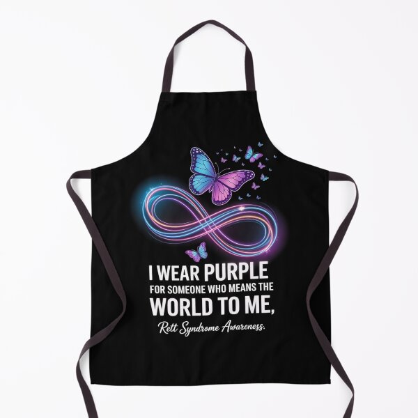 Item preview, I Wear Purple Rett Syndrome Awareness designed and sold by grounabslaninal.