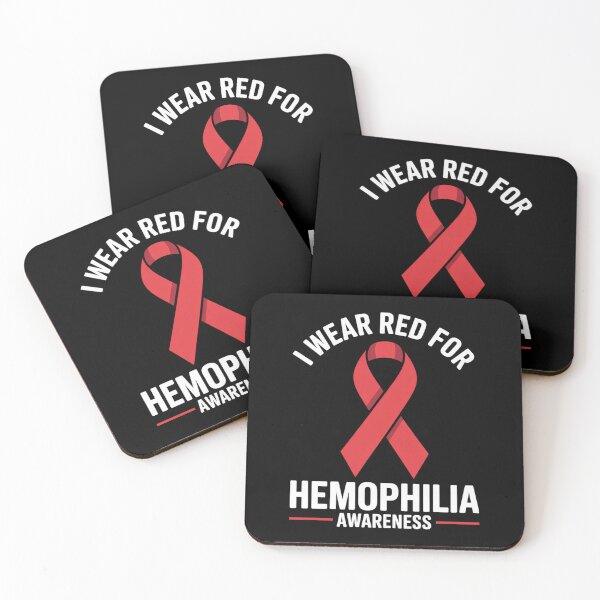 Item preview, I wear Red for Hemophilia Awareness designed and sold by grounabslaninal.