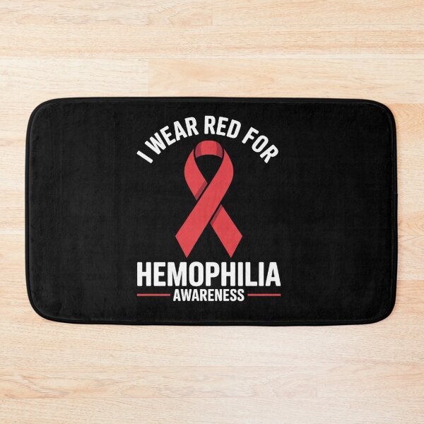 Item preview, I wear Red for Hemophilia Awareness designed and sold by grounabslaninal.