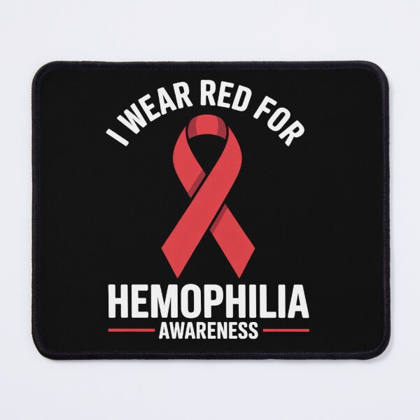 Item preview, I wear Red for Hemophilia Awareness designed and sold by grounabslaninal.