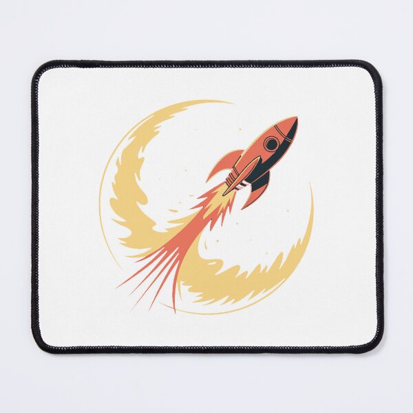 Item preview, Classic Galaxy Rocket designed and sold by QuiteOrbit.