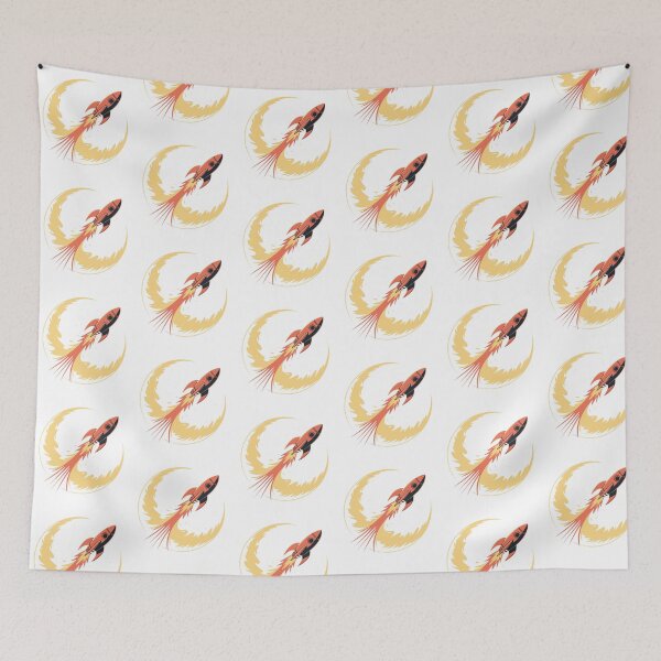 Item preview, Classic Galaxy Rocket designed and sold by QuiteOrbit.