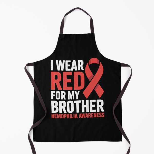 Item preview, I Wear Red For My Brother Proud Sister Hemophilia Awareness designed and sold by grounabslaninal.