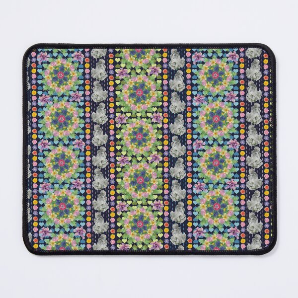 Item preview, Spring Flower Radials & Angels Stripe on Dark designed and sold by Digitalmyth's Designs.
