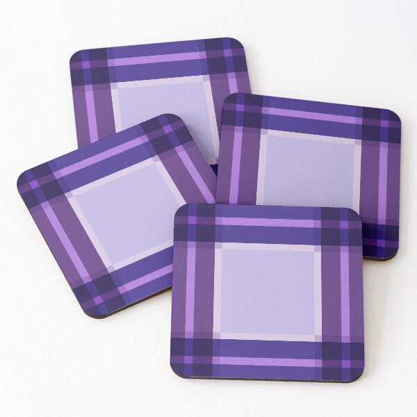 Item preview, Violet plaid seamless pattern designed and sold by Bloomiastudio.