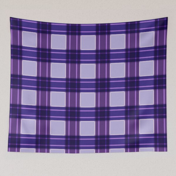 Item preview, Violet plaid seamless pattern designed and sold by Bloomiastudio.