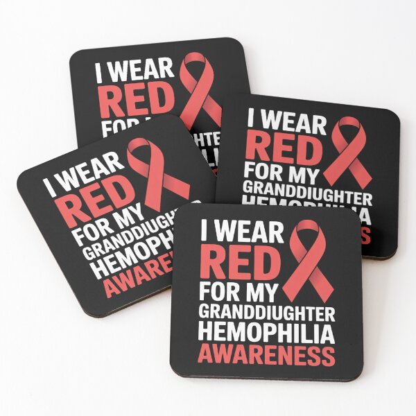 Item preview, I Wear Red For My Granddaughter Hemophilia Awareness designed and sold by grounabslaninal.