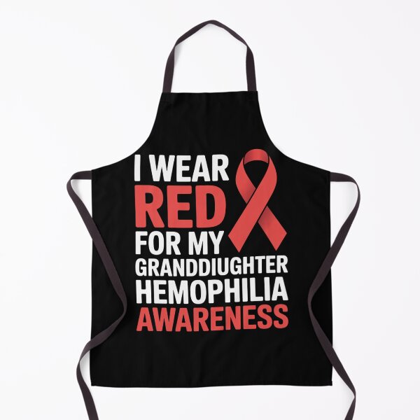 Item preview, I Wear Red For My Granddaughter Hemophilia Awareness designed and sold by grounabslaninal.