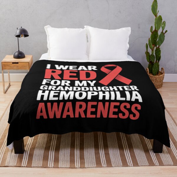 Item preview, I Wear Red For My Granddaughter Hemophilia Awareness designed and sold by grounabslaninal.