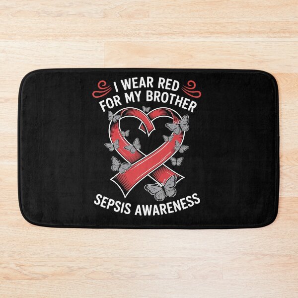 Item preview, I Wear Red For My Brother Sepsis Awareness designed and sold by grounabslaninal.