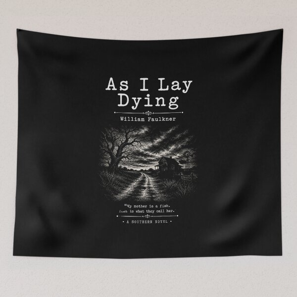 Item preview, As I Lay Dying William Faulkner Literary Southern Gothic T-Shirt designed and sold by ThreadTheory976.