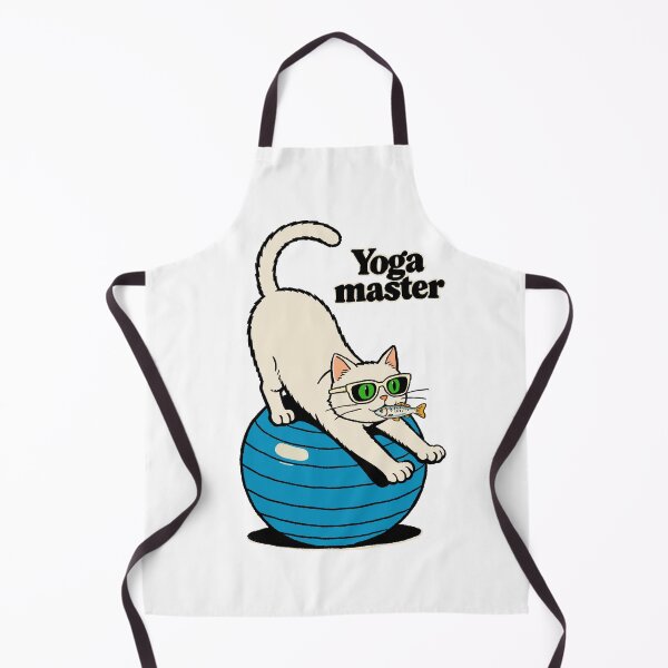 Item preview, Yoga Master Cat designed and sold by SugarCore.