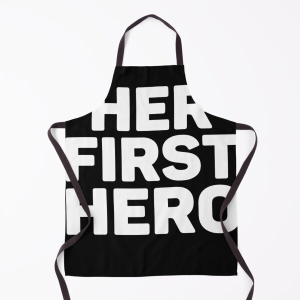 Item preview, Her First Hero - Minimalist Father's Day Typography designed and sold by haitrieuic96.