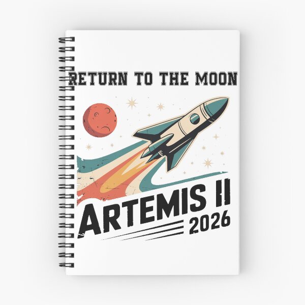 Item preview, Vintage Artemis II Return to the Moon Mission designed and sold by QuiteOrbit.