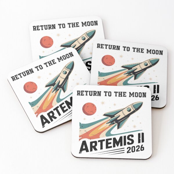 Item preview, Vintage Artemis II Return to the Moon Mission designed and sold by QuiteOrbit.