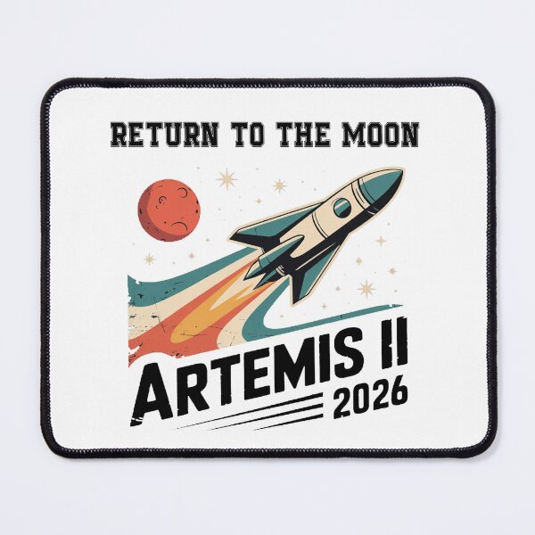 Item preview, Vintage Artemis II Return to the Moon Mission designed and sold by QuiteOrbit.