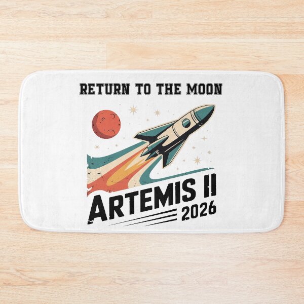 Item preview, Vintage Artemis II Return to the Moon Mission designed and sold by QuiteOrbit.
