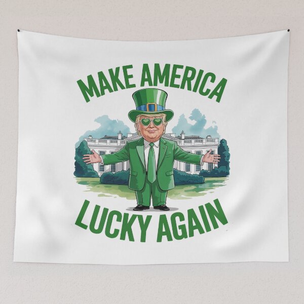 Item preview, Make America Lucky Again Trump St Patrick Day designed and sold by grounabslaninal.
