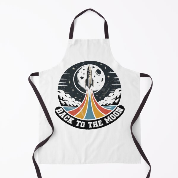 Item preview, Vintage Space Mission Rocket Graphic designed and sold by QuiteOrbit.