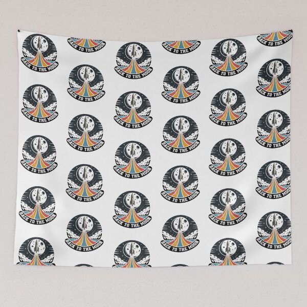 Item preview, Vintage Space Mission Rocket Graphic designed and sold by QuiteOrbit.