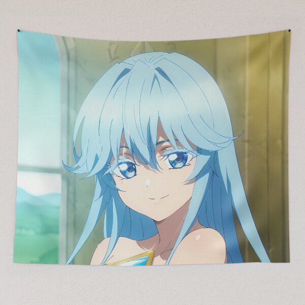 Item preview, Elfaria Albis Serfort Wistoria Regal Smile Blue Gem Portrait designed and sold by PMartistStudio.