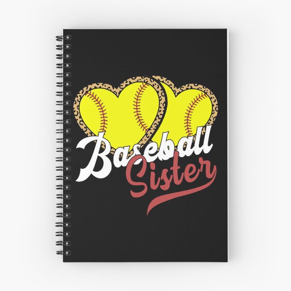 Item preview, Baseball Sister Leopard Heart Design designed and sold by KIROSALS.