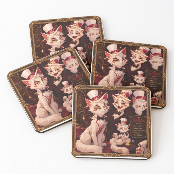 Item preview, Hazbin Hotel: Lucifer-Cat designed and sold by KreativeCrow.