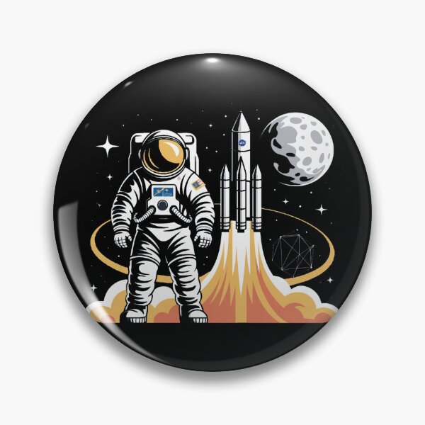 Item preview, Moon Landing Inspired Astronaut Adventure designed and sold by QuiteOrbit.