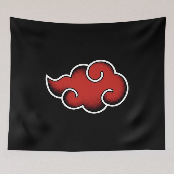 Item preview, Akatsuki Logo - Red Cloud Aesthetic - Minimalist Anime designed and sold by Andruzito.