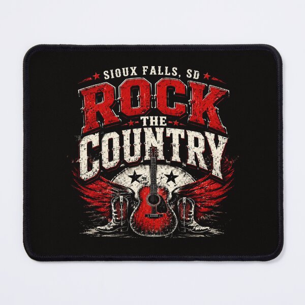 Item preview, Sioux Falls SD Rock Country Music Fest Design designed and sold by Combat Skies.