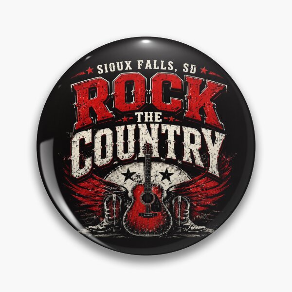 Item preview, Sioux Falls SD Rock Country Music Fest Design designed and sold by Combat Skies.