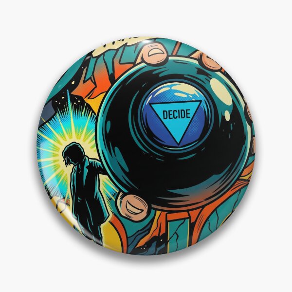 Item preview, Retro Cosmic Magic The Fractured Mind Decide designed and sold by Brilleking.