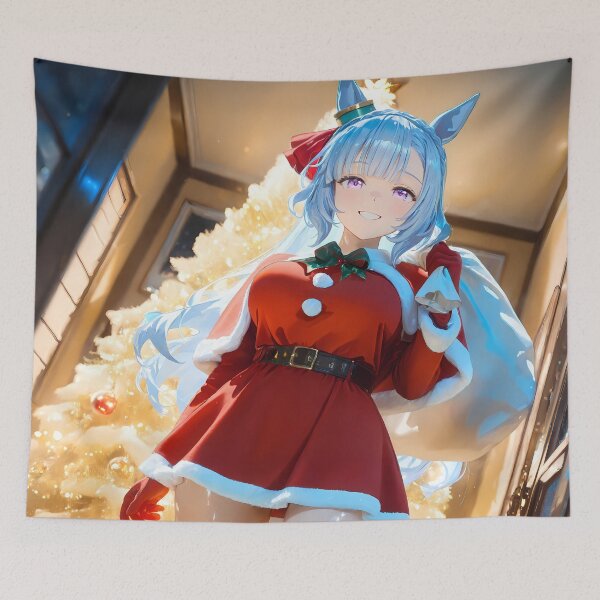 Item preview, Mejiro Ardan Uma Musume Pretty Derby Christmas Gift Bag Smile designed and sold by PMartistStudio.