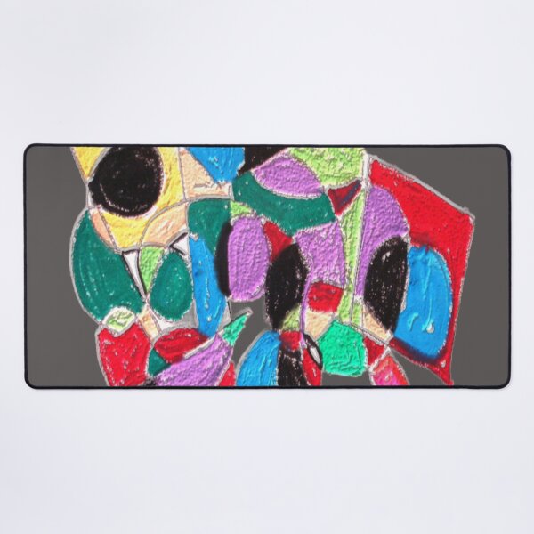 Item preview, Abstract Collision HSL Alpha colorful geometric abstract design designed and sold by SmashingDeals.